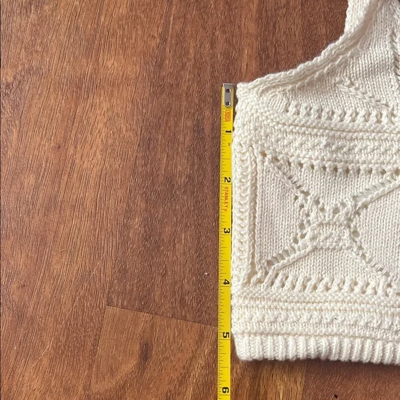 Elegant Cream Knit lined bra - Picture 6 of 16